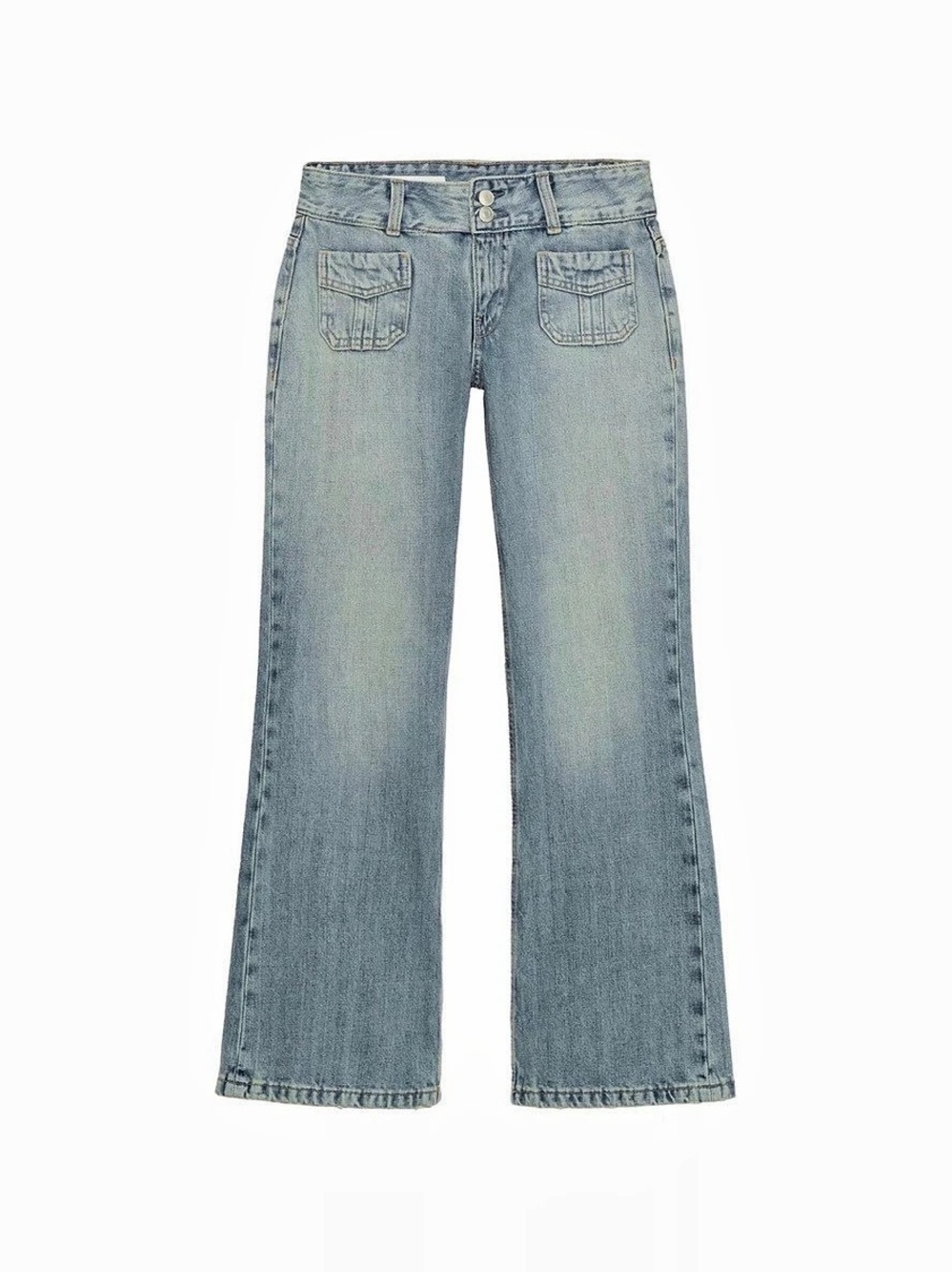 Zara TRF Low Rise Jeans never worn
